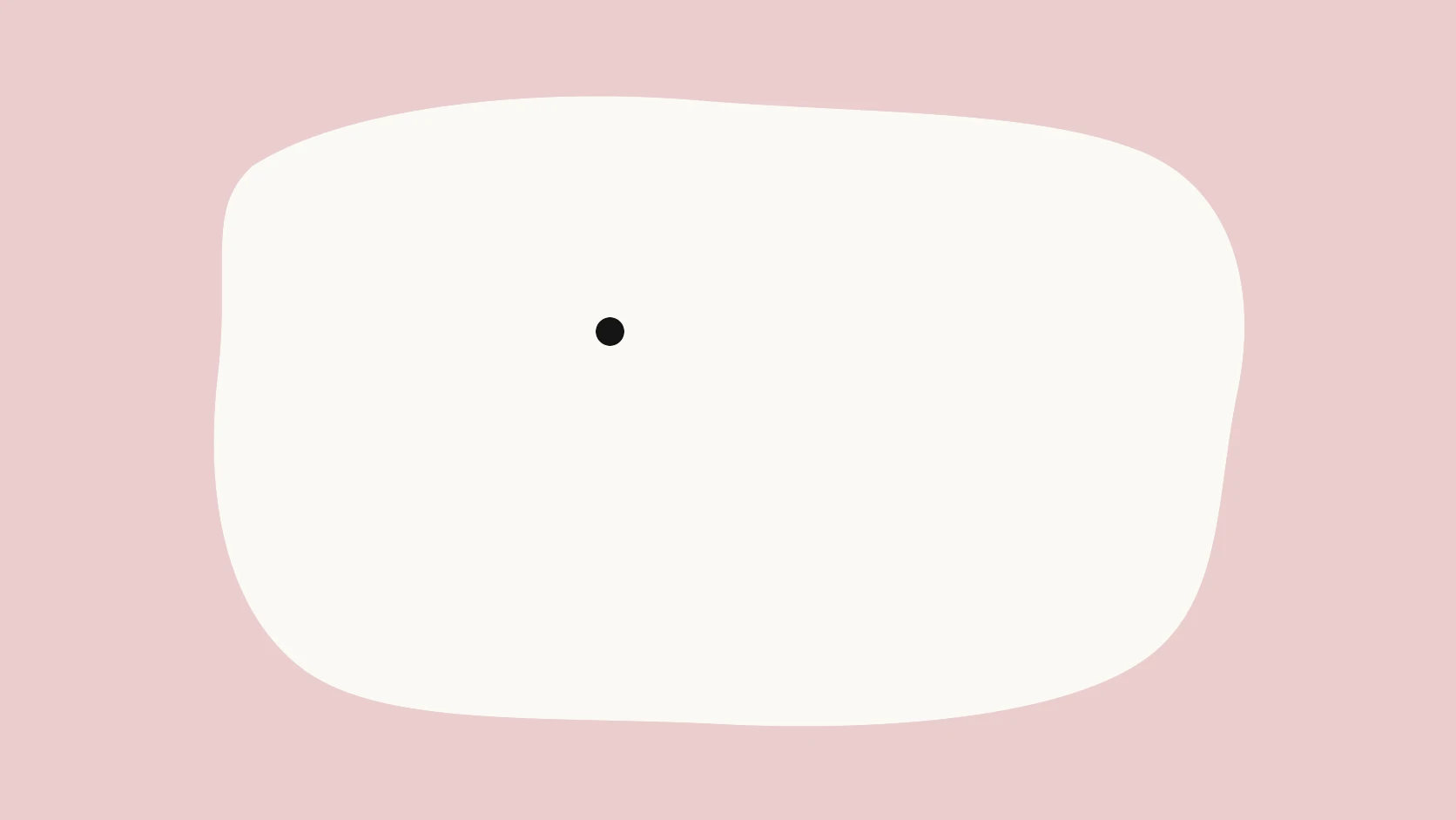 An ivory coin-shaped carrier on a coral field places a small hand-drawn script of steps in one hand while a clean speech ribbon rest in the other.
